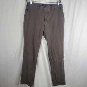 ♧ Black Brown 1826 Tailored Fit Gray Plaid Trousers Size 34x34